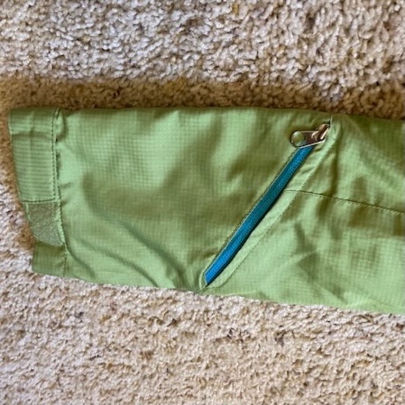 Free Country Windbreaker Rain Jacket Light Green Gray Small - Picture 5 of 9